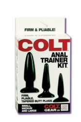 Set Analstöpseln - Colt ANAL Trainer-Kit Shipping Free