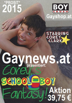 Corey's Schoolboy Fantasy! DVD - Boy Crush im Vetrieb!