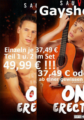 One Erection 1 + 2 im Set nur 50 € einzeln je 37,49€