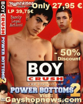 Power Bottoms 2 Boy Crush DVD - Gayshopnews.com