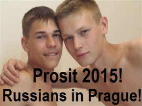 Russians in Prague DVD- Junge Russen bei Wolfi!