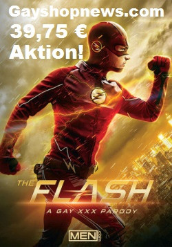 THE FLASH: A XXX GAY PARODY DVD Johnny Rapid