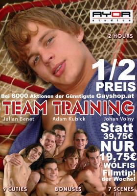 Team Training DVD - 20 Boys in der Turnhalle 1/2 Preis