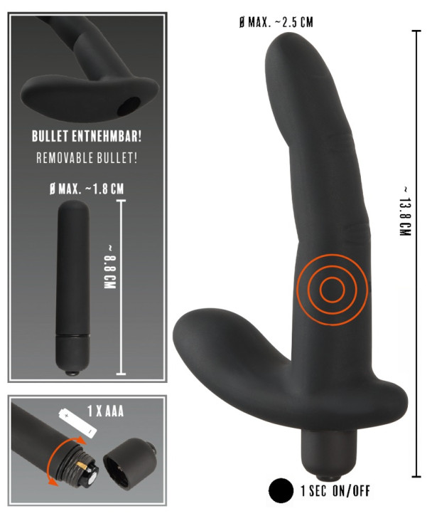 Naughty Finger Prostate Vibe für Deine Prostata Saugeil!