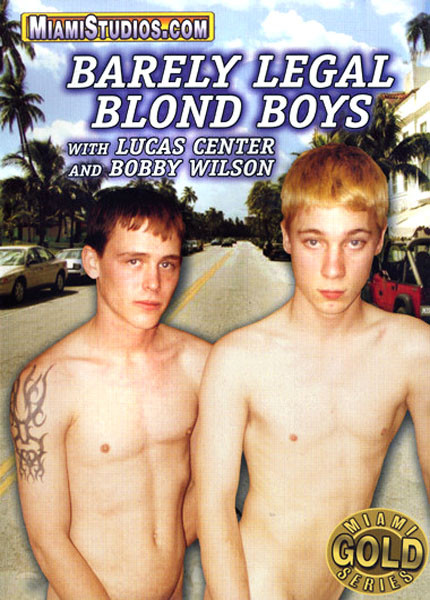 Barely Legal Blond Boys DVD Miami Studios Twinks Florida