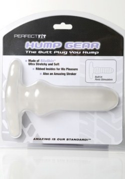 HUMP GEAR CLEAR - Perfect Fit Sex Toy New!