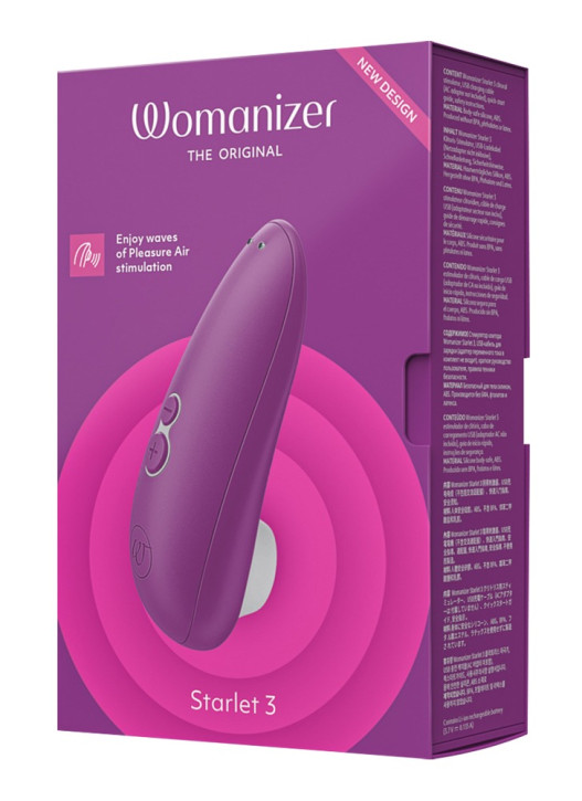 Womanizer Das Orginal Starlet 3 Neue Serie 2023 Lila