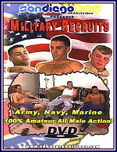Military Recruits DVD San Diego Boys Portofrei
