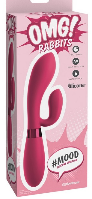 Mood Silicone Vibrator (Batteriebetrieb AAA Plus nicht enth.)