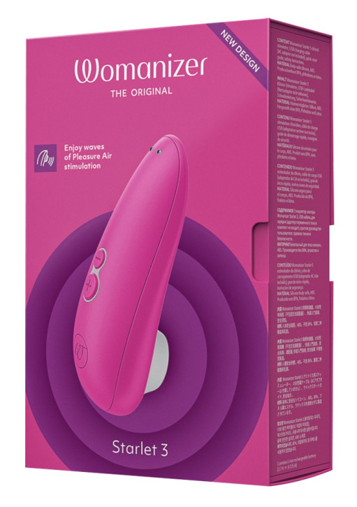 Womanizer Das Orginal Starlet 3 Neue Serie 2023 Pink