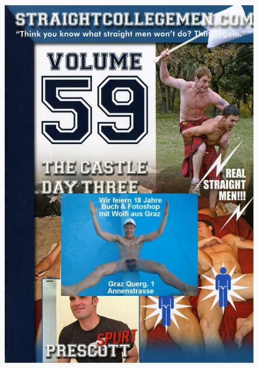 Straightcollegemen.com DVD Volume 59 Portofrei Inhalt 2 DVDs 2 x 14,99 € Straight College Men 59