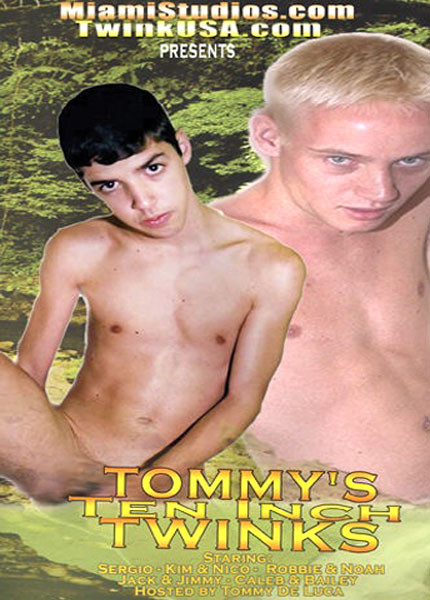 Tommy`s Ten Inch Twinks DVD Miami Studios Twinks!