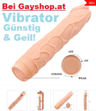 Baile Bob vibrierender Dildo 20 x 4,5cm PORTOFREI!