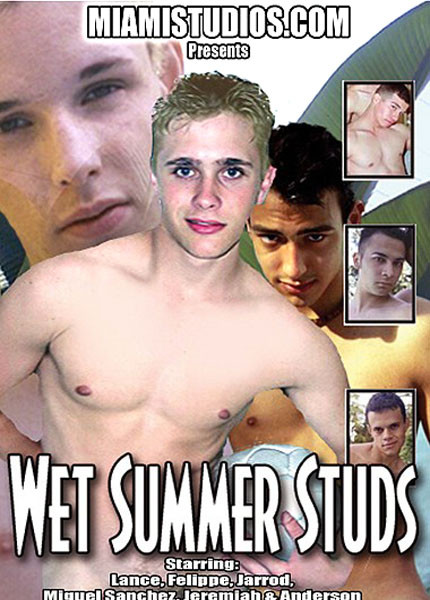 Wet Summer Studs DVD Miami Studios Twinks USA!
