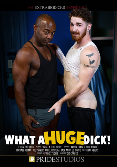 What A Huge Dick DVD Extra Big Dicks Black & White!
