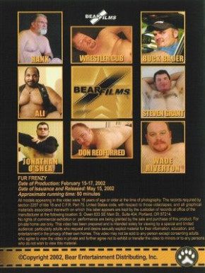 Fur Frenzy 1 DVD Bear Films Alte Männer s