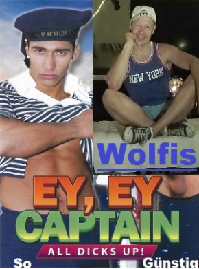 Ey, Ey Captain DVD Wolfi im Cover so GÜNSTIG !!!