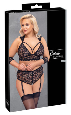 Set Bondage Dessous & Fashion SET 4 x XL Größentabelle!