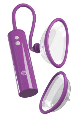 Rechargeable Pump Kit Pleasurable suction power for extreme labia!