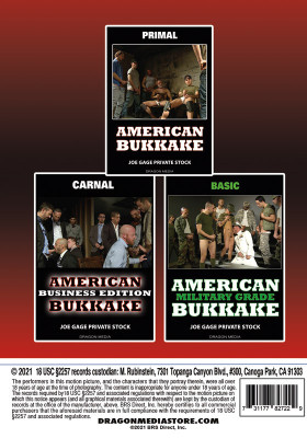 American Bukkake Triple Feature DVD Wolfis 3er Paket