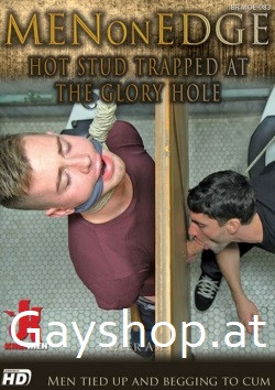 Hot Stud Trapped at The Glory Hole DVD Men on Edge