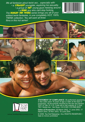 Hungry For Twinks 1 DVD Top Hat Releasing Exotic Boys!