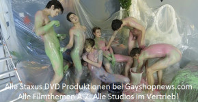 Germany Bitch Gang Bang - Cum Facials - Hard Riders Set