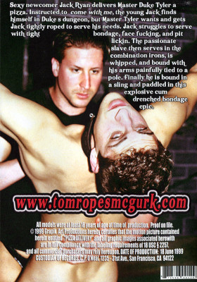 Tom Ropes McGurk - Pizza Delivery - Gay - DVD