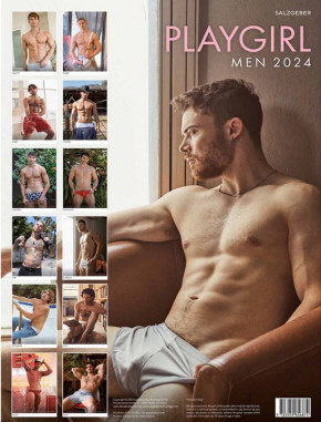 PLAYGIRL Men 2024 Calendar Wolfis Collection Graz Querg.