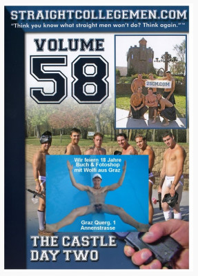 Straightcollegemen.com DVD Volume 58 Portofrei Inhalt 2 DVDs 2 x 14,99 € Straight College Men 58