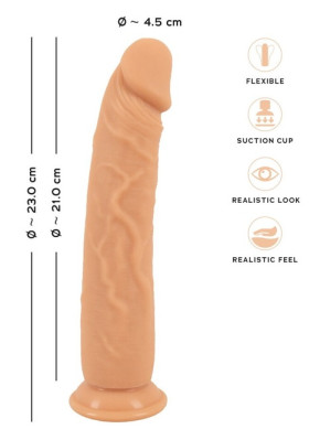 Wolfis Dildo mit Saugknopf 20 cm Portofreier Versand!