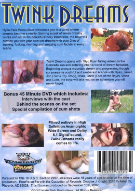 Twink Dreams Disc Special Edition 2 DVDs Hyde Park