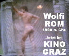 Jetzt im Kino! Wolfi in Rom mit seinen römischen Freunden